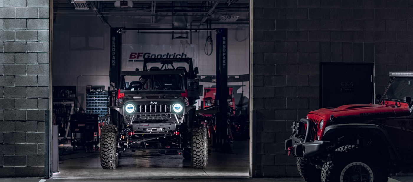 BFGoodrich off-road tyre detail